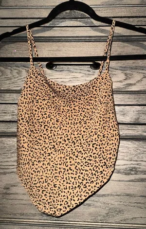 LA Hearts Cheetah top thumbnail 1
