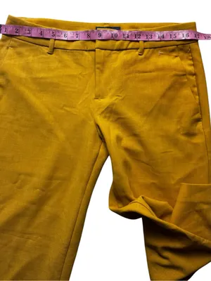 Old Navy Women’s Mustard Chinos Sz 8R thumbnail 6