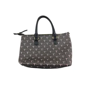 Tommy Hilfiger Monogram‎ Satchel Tote Bag – Brown/Black thumbnail 5