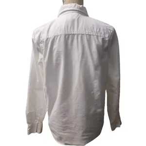 Disney Button Down‎ Shirt Embroidered Patch Long Sleeve Top White Medium thumbnail 5