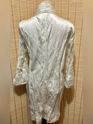 Worth Elegant White Coat Size L thumbnail 4