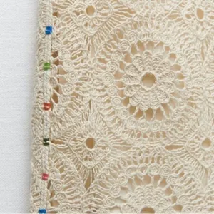 Zara Beige Crotchet Mini Dress(Size Small) thumbnail 5