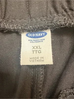 Old Navy Black Drawstring Jogger Pants Women’s size XXL thumbnail 7