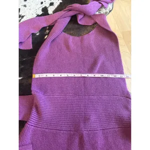 FREE PEOPLE BEACH NEW Orchid Convertible‎ Low-Back Mini Dress In Purple Size M thumbnail 4
