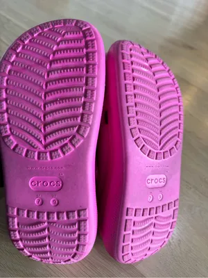 CROCS Crush Classic platform Clog hot pink size women’s 9 / men’s 7 thumbnail 6