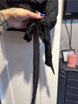 NWT Free People Top- Black $58 MSRP thumbnail 4