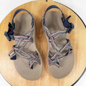 Chaco Zcloud ZX/2 Cloud Dual Strap Cushioned Sandals‎ Tan Blue Womens 8 thumbnail 11