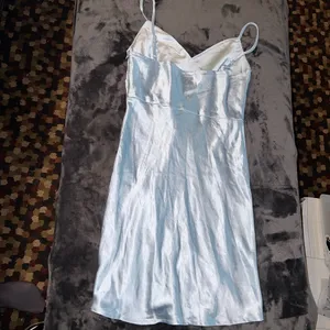 Princess Polly Maliha Mini Dress in Blue Size 8 thumbnail 8