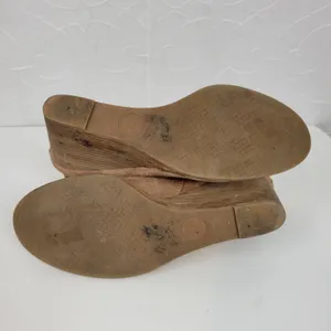 Lucky Brand Yoanna Womens Boots Size‎ 8 Tan Suede Lace Up Wedge Zip Ankle Boots thumbnail 10