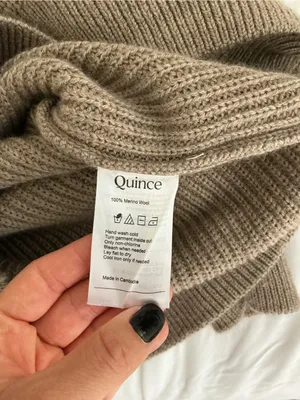 Quince Australian Merino Wool Half Zip Sweater Malted Toffee Extra Small thumbnail 14