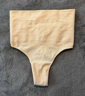 Skim sculpt mid waist thong thumbnail 1