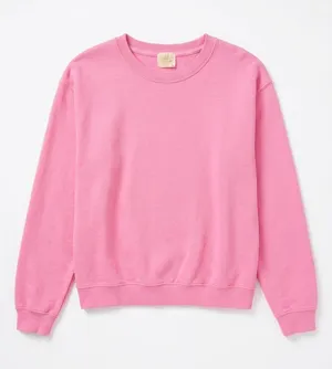 Blank NYC Bubblegum Pink Crewneck Sweatshirt thumbnail 1