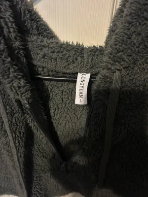 fuzzy zip up Gray Size L thumbnail 2