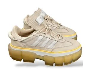 Adidas Ivy Park Super Super Sleek Platfor Sneakers Beige Yellow GZ389 Womens 9.5 thumbnail 1