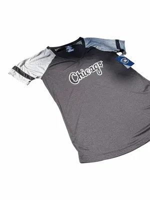Chicago White Sox Women’s Performance V-Neck Jersey Style Shirt NWT Large thumbnail 2