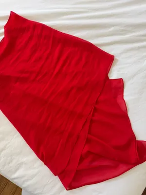 Red Wrap Scarf Shawl for Formal Dresses thumbnail 3