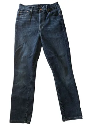 Mother The Super Swooner Here Kitty Kitty Jeans women’s size 27 thumbnail 1