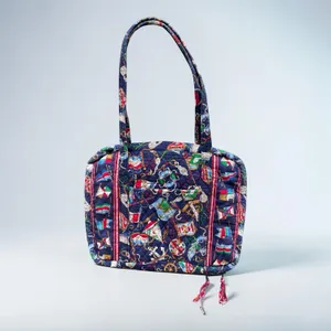 VTG Vera Bradley Regatta 1994 Quilted Shoulder Tote Bag Nautical USA Retired thumbnail 5
