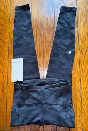 Lululemon Swift Speed With Pockets High Rise 28” Heritage Camo Black Size 4 NWT thumbnail 1