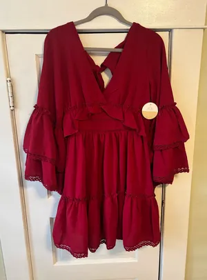 The Clothing Company Ruffle dress thumbnail 1