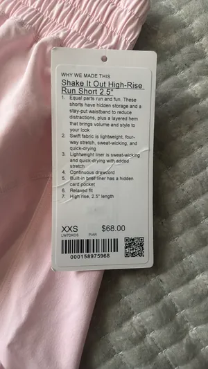 Lululemon shake it out shorts thumbnail 3