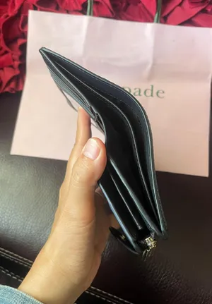 Kate Spade New York Leila Medium Compact Bifold Wallet Leather Black NWT thumbnail 5