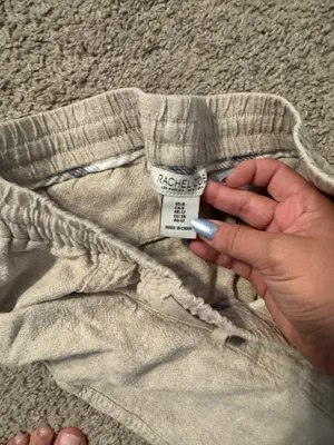 NWOT Rachel Zoe Linen Blend Pants thumbnail 3
