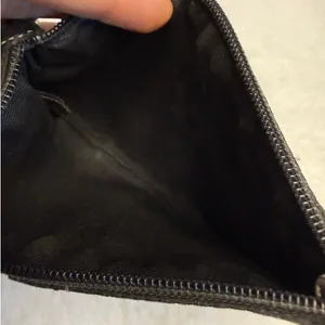 COACH Black Signature Canvas Wristlet thumbnail 4