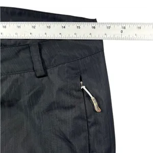 Obermeyer Women Metallic Grey Black Ski Snow Pants RECCO Size 8 Cargo Insulated thumbnail 10