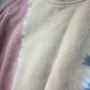 Spiritual Gangster Tie Dye Sweatshirt Medium 100% Cotton Semi Crop Crewneck #160 thumbnail 4