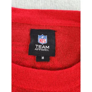 Womens Red‎ Atlanta Falcons Football Tunic Raglan Pullover Sweater Size MEDIUM thumbnail 4