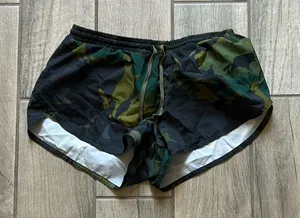 Camo Women's Shorts Green thumbnail 1