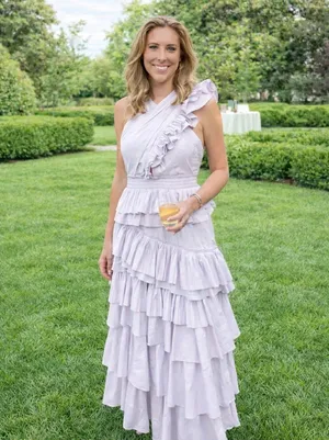 Ulla Johnson Aurore Ruffle Tiered Midi Dress Lavender Size 6 NWT thumbnail 5