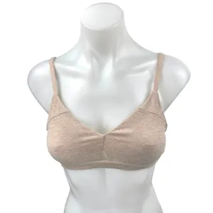 Alo Nude Beige Sleeveless Cutout Yoga Workout Athletic Sports Bra Top Size S thumbnail 1