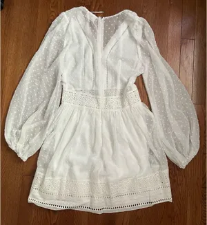 Boutique White Dress thumbnail 2