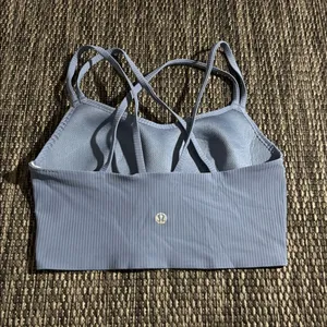 Lululemon Like a Cloud Ribbed Longline Bra *Light Support, B/C Cup thumbnail 2