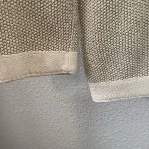 Coldwater‎ Creek Cream Sweater Large Cottagecore Fisherman Neutral Sparkle Knit thumbnail 6