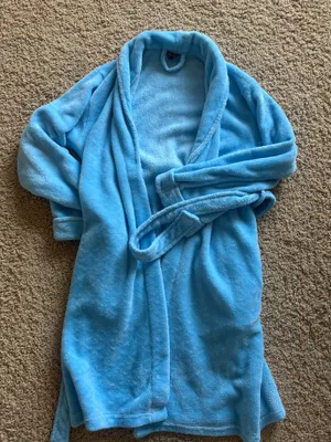 Amazon cute blue robe thumbnail 1
