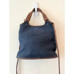 Etienne Aigner Crossbody Bag Women's Blue Detachable Strap Lightweight Leather thumbnail 2