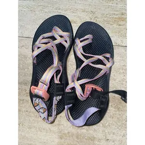Chaco Classic ZX/2 Ice Cream Pink Pastel Double Strap Toe Sandals Women's Sz 6‎ thumbnail 2