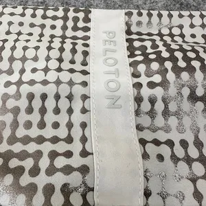 Peloton Womens‎ Metallic Silver Geometric Dot High Waist Workout Leggings Size M thumbnail 8