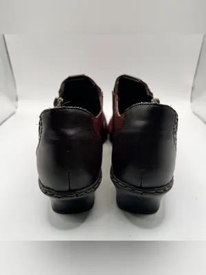 Rieker-Antistress Louise 52173 / Louise 73 two-tone red and black 41 US 10 thumbnail 5
