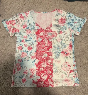 Floral Shirt Red thumbnail 1