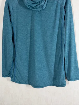 NRS Women’s Silkweight Hoodie Shirt Longsleeve UPF 50+ Outdoor in Mediterranea M thumbnail 8