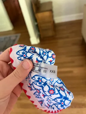 Bikini Set Blue Size XXS thumbnail 6