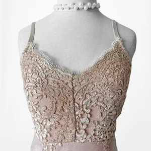 Vintage Y2K 90s Beige Nude Lace Mesh Mini Bodycon Knit Cocktail Party Dress Size S thumbnail 6