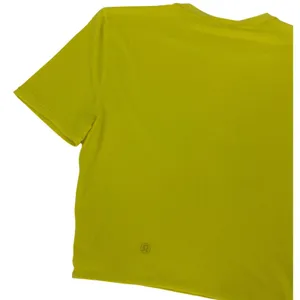 Lululemon Wundermost Ultra-Soft Nulu Cropped T-Shirt Daisy Glow XS thumbnail 7