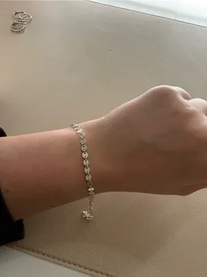 Poppy Disc Link Bracelet thumbnail 4