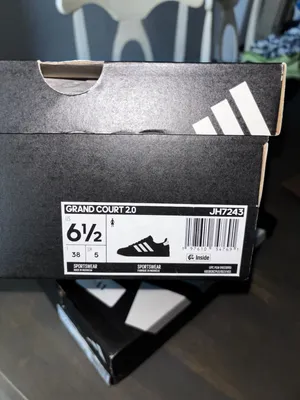 Adidas Grand Court 2.0 Women's Sneakers Black White Size 6.5 thumbnail 6