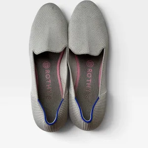 Rothys The Loafer Taupe Heather Knit Slip On Flats Shoes Womens 9 thumbnail 7